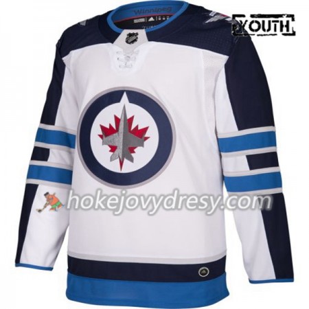 Dětské Hokejový Dres Winnipeg Jets Blank Adidas Bílá Authentic